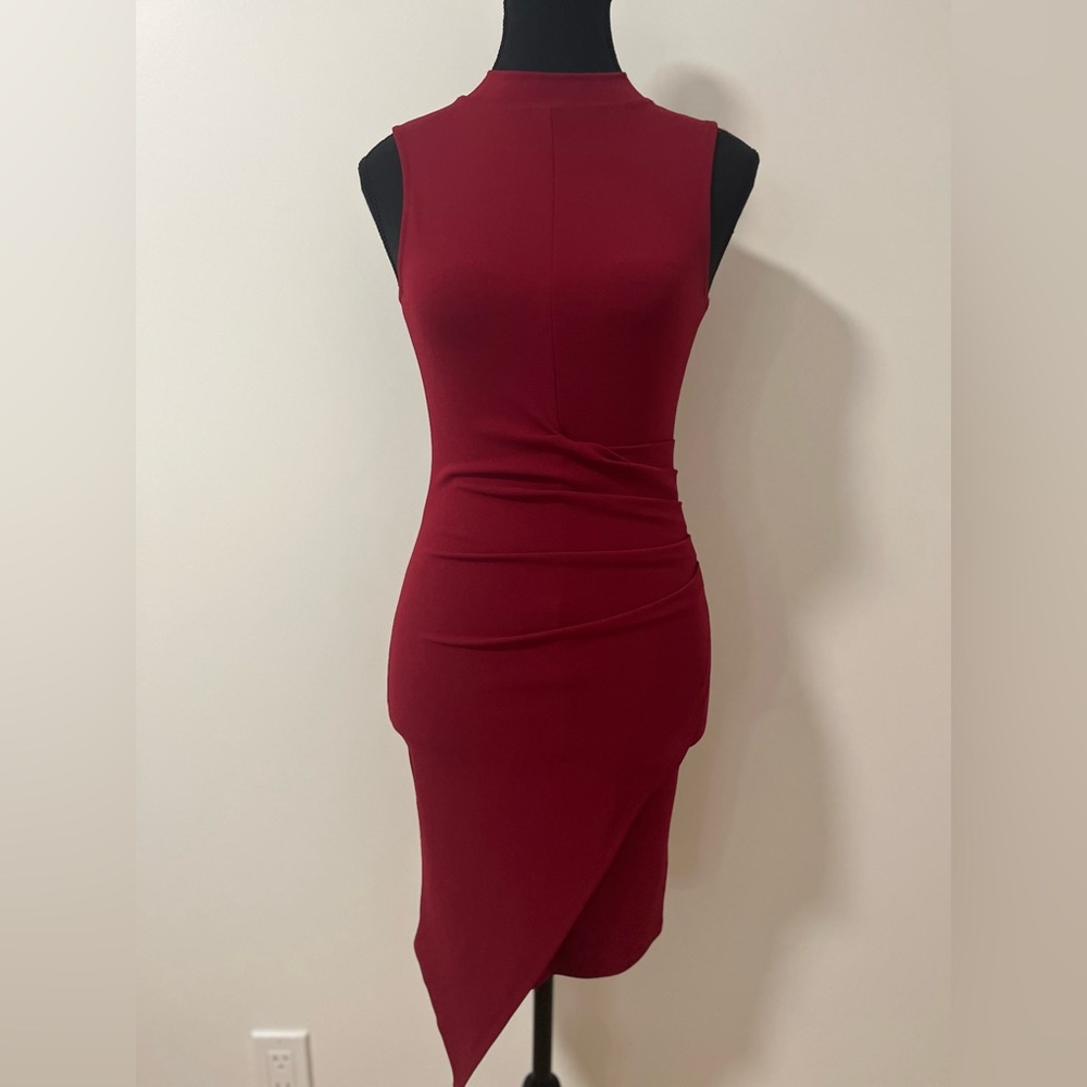 Eclipse Red Sleeveless Dress